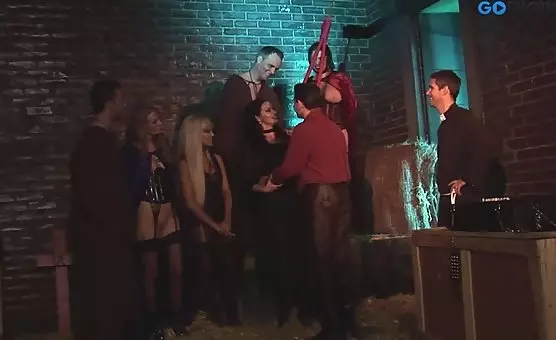 Sexually Wild Gangbang House