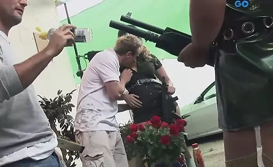 Military Girls Uniformed Orgy