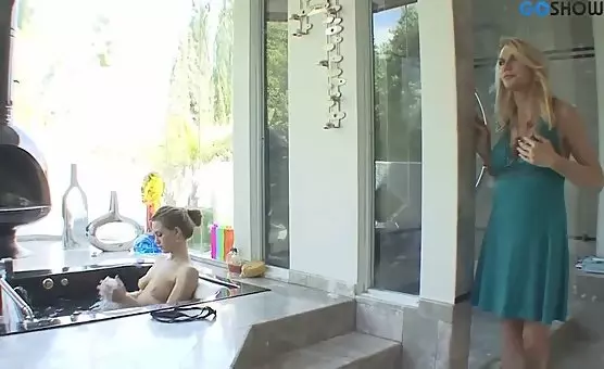 Mature Lesbian Duo Tongue Worship Each Other